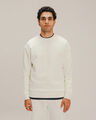 Sudadera Cerrada Básica Arena,BLANCO HUESO